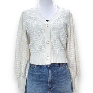 Truth Cream Button-Up Cardigan